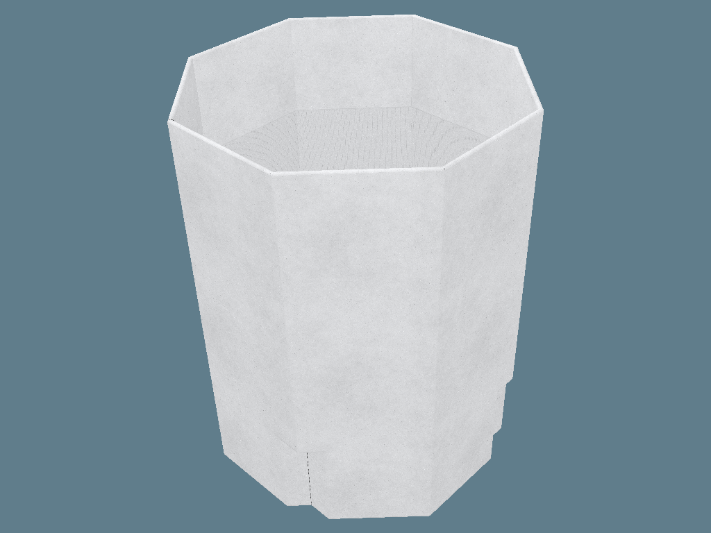 FEFCO 0858 Shelf-Ready Tray / Shipper — Shelf-Ready Packaging & Shippers 3D template by 1Displays