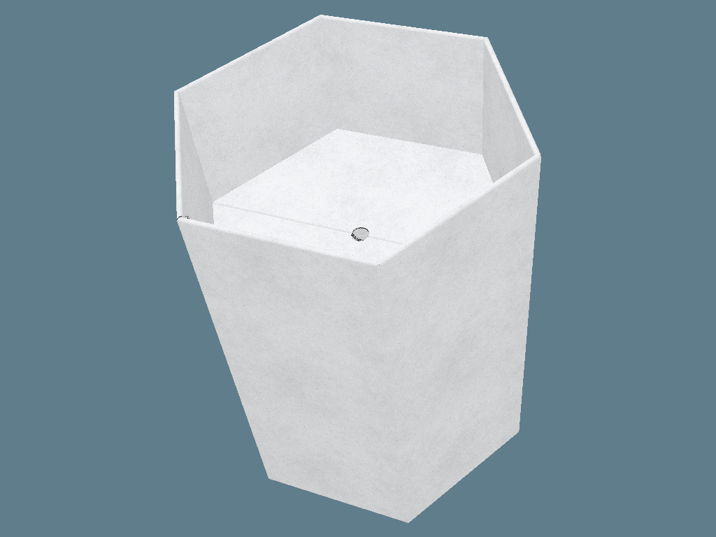 FEFCO 0860 Shelf-Ready Tray / Shipper — Shelf-Ready Packaging & Shippers 3D template by 1Displays