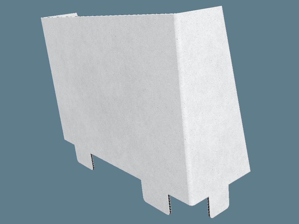 FEFCO 0882 Shelf-Ready Tray / Shipper — Shelf-Ready Packaging & Shippers 3D template by 1Displays
