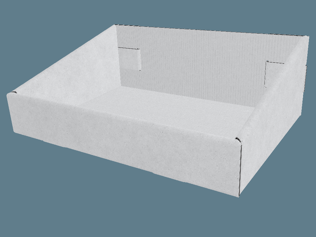 EVC61004 Display with Locking Front Panel — Countertop Displays 3D template by 1Displays