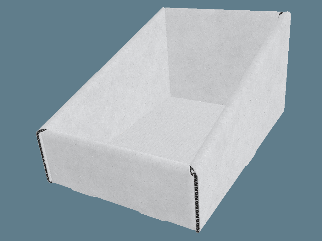 EVC61008 Display with Double Walls — Countertop Displays 3D template by 1Displays