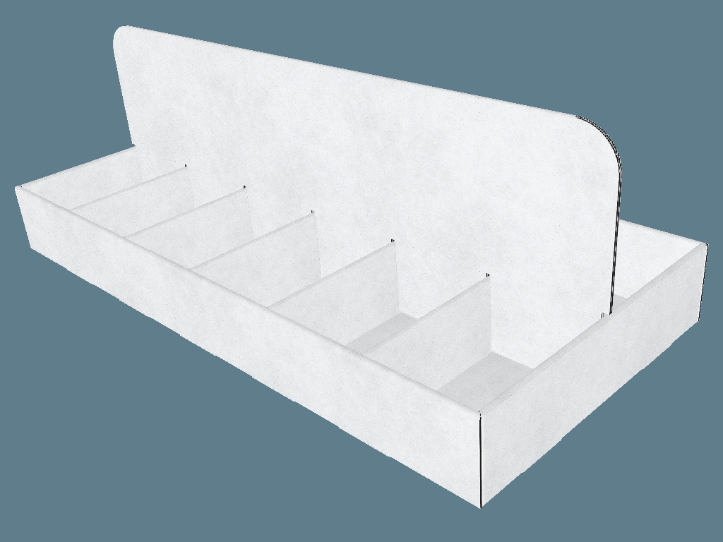 EVC61040 Cell Display — Countertop Displays 3D template by 1Displays