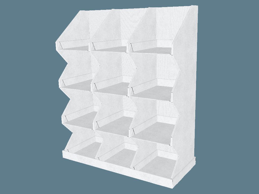 EVC62131 Cell Display — Cell & Bin Displays 3D template by 1Displays