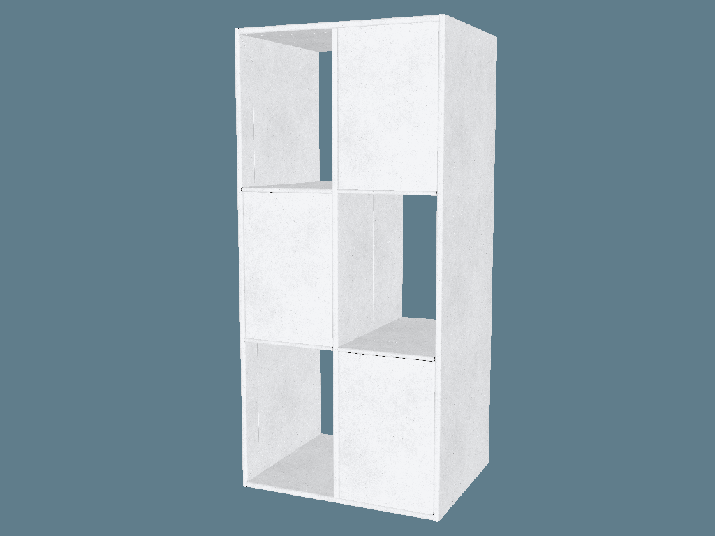 EVC62141 Two Face Cell Display — Cell & Bin Displays 3D template by 1Displays