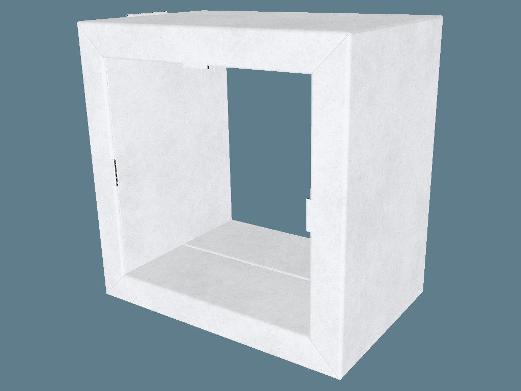 EVC62821 Two Face Cell Wall — Walls, Arches & Booths 3D template by 1Displays
