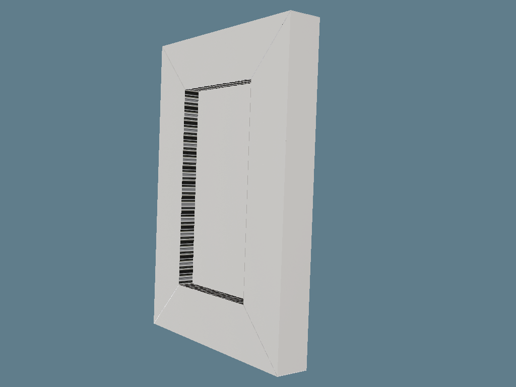 ICB20900 Panel Board — Cardboard Furniture 3D template by 1Displays