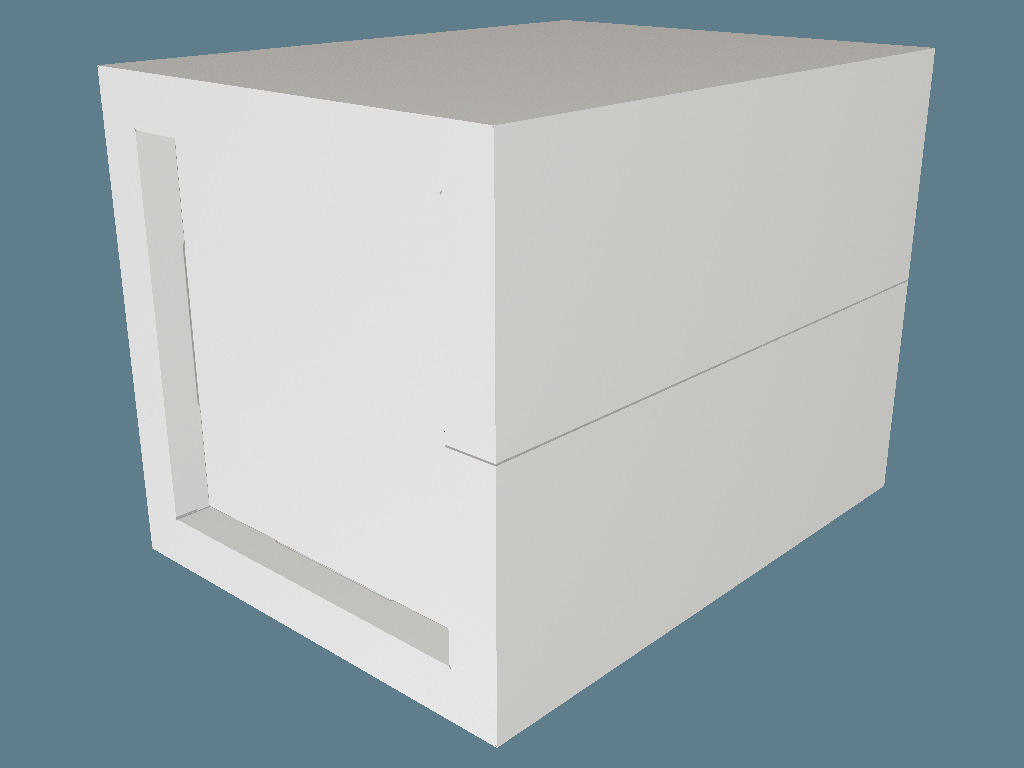 ICB40002 Wall Box — Walls, Arches & Booths 3D template by 1Displays