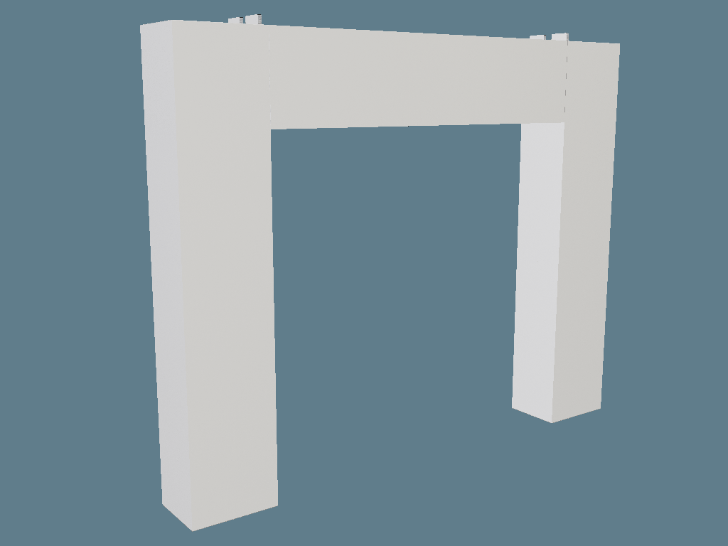 ICB40004 Arch — Walls, Arches & Booths 3D template by 1Displays