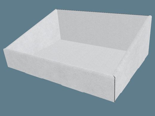 FEFCO 0803 Shelf-Ready Tray / Shipper 3D render