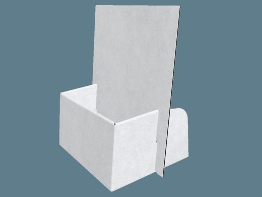 FEFCO 0826 Shelf-Ready Tray / Shipper 3D render