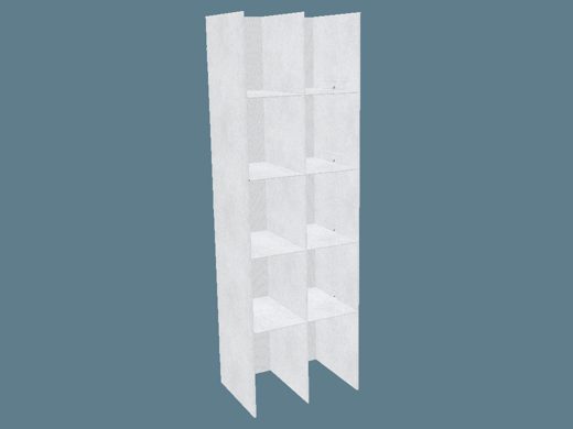 FEFCO 0831 Shelf-Ready Tray / Shipper 3D render