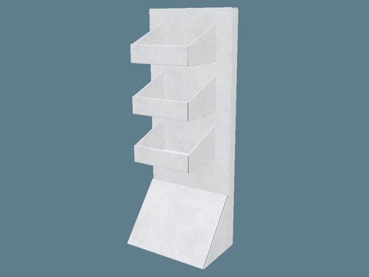 FEFCO 0849 Shelf-Ready Tray / Shipper 3D render