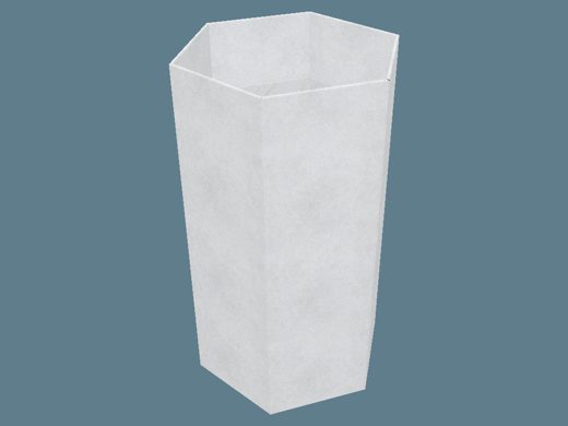 FEFCO 0859 Shelf-Ready Tray / Shipper 3D render