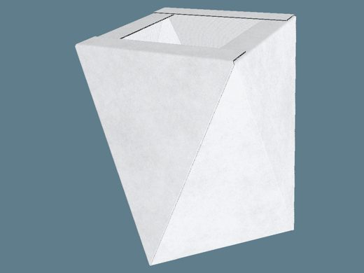 FEFCO 0861 Shelf-Ready Tray / Shipper 3D render
