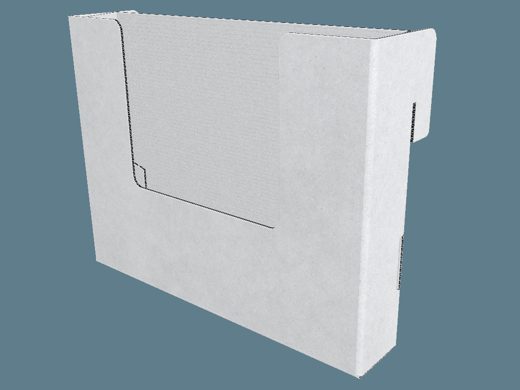 FEFCO 0873 Shelf-Ready Tray / Shipper 3D render