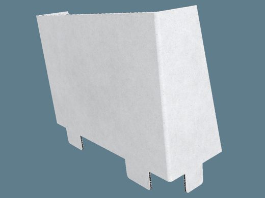 FEFCO 0882 Shelf-Ready Tray / Shipper 3D render