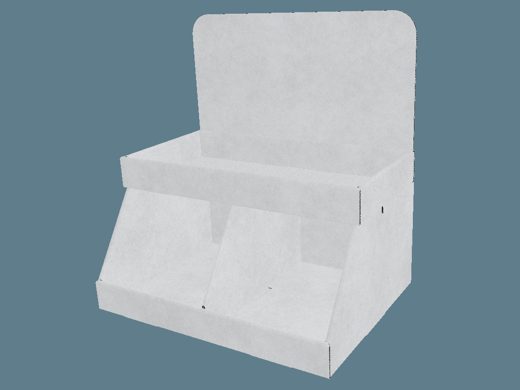 EVC61034 Two-Level Display 3D render