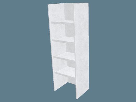 EVC62001 Multiple-Shelf Display 3D render