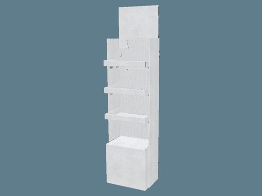 EVC62010 Multiple-Shelf Stand Display with Supports 3D render