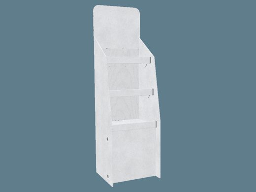EVC62015 Three-Shelf Stand Display 3D render