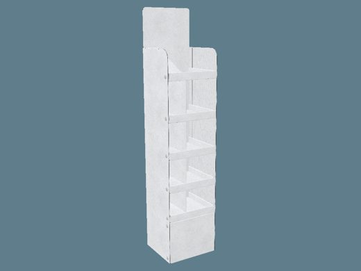 EVC62019 Five Shelf Display 3D render