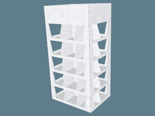EVC62133 360 Cell Display 3D render