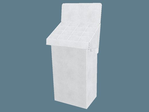 EVC62152 Deep Cell Stand Display Slanted 3D render