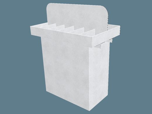 EVC62180 Single-Level Cell Stand Display 3D render