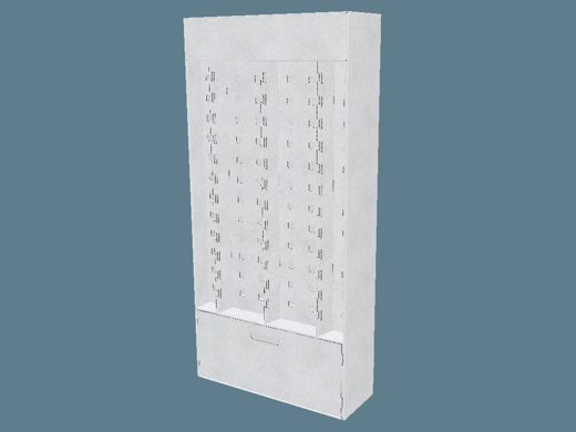 EVC62902 Glasses Display 3D render