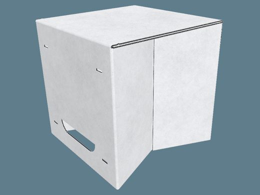 EVC80002 Stool 3D render