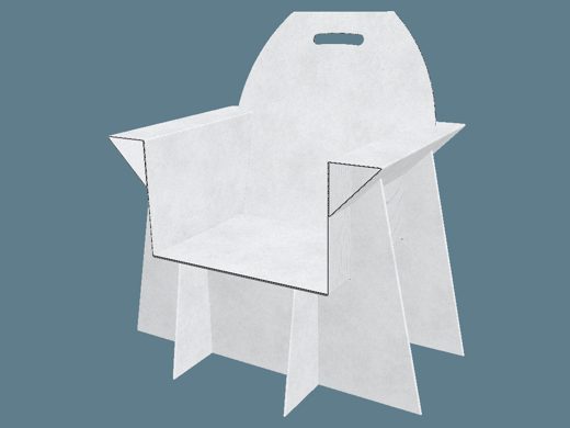 EVC80021 Armchair 3D render