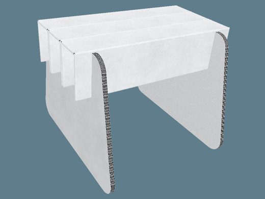 EVC80030 Bench 3D render