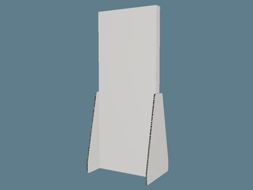 ICB11021 Two Face Standee 3D render