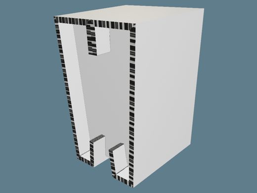 ICB20020 Stool 3D render
