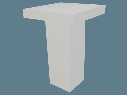 ICB20105 Bar Table 3D render