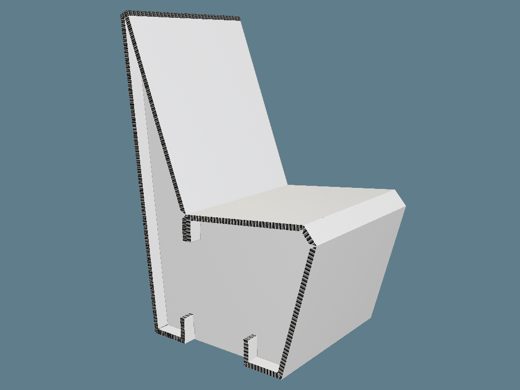 ICB20201 Chair 3D render