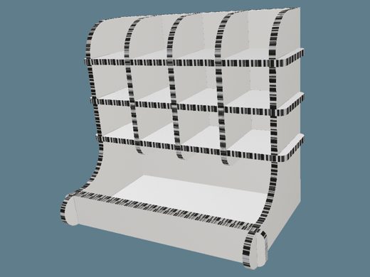 ICB20318 Desk Organizer 3D render