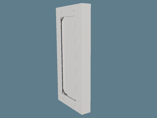 ICB20902 Self Locking Bulkhead 3D render
